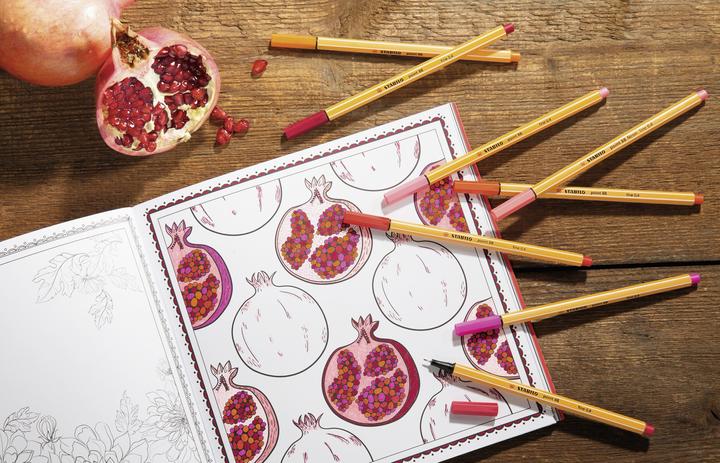 Immagine prodotto STABILO punto 88 Fineliner (Multicolore, 18 x)