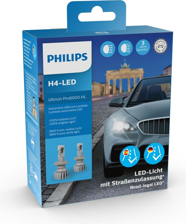 Image du produit Philips Ultinon Pro6000 HL (H4)