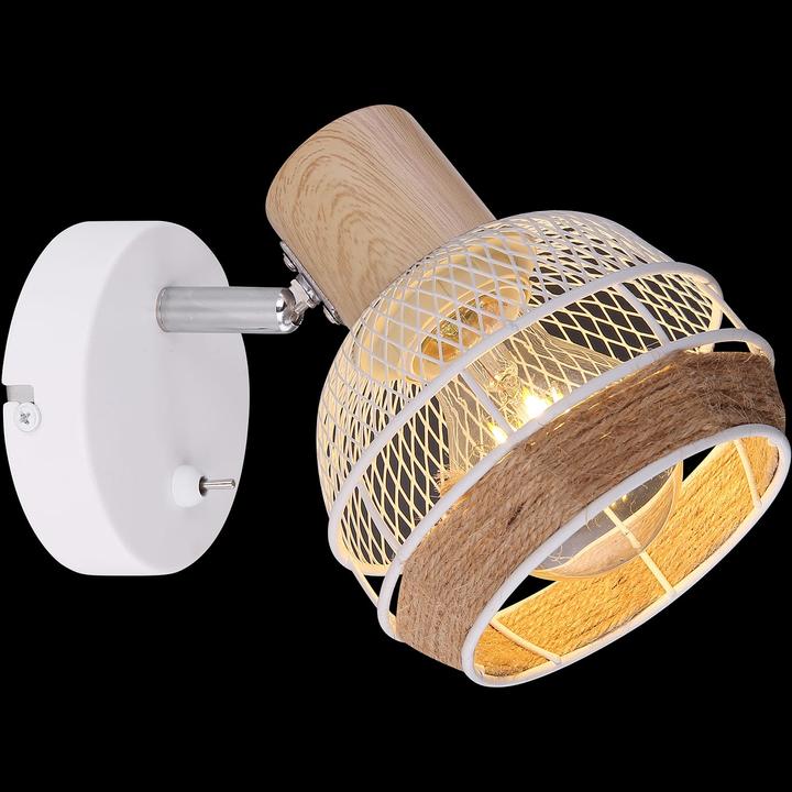 Actual product image Globo Spotlight Widy white 1xE27 (E27)