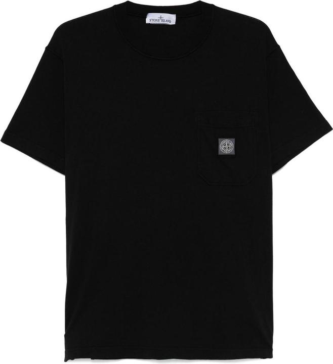 Produktbild Stone Island T-shirts And Polos Black (S)