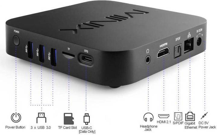 Actual product image Minix NEO U22-XJ (4 GB, Android 9.0 (Pie))