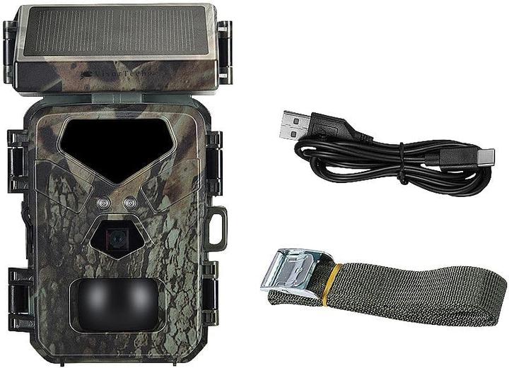 Actual product image VisorTech Wildkamera mit Solarpanel