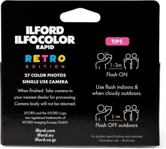Immagine prodotto Ilford Ilfocolor Rapid retro (Pellicola a colori)