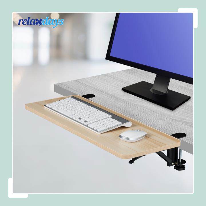 Actual product image Relaxdays Schreibtischverlängerung zum Anklemmen