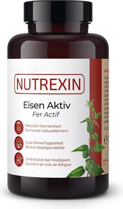 Produktbild Nutrexin Eisen Aktiv (120 Caps) (120 Stück, Kapseln, 100 g)