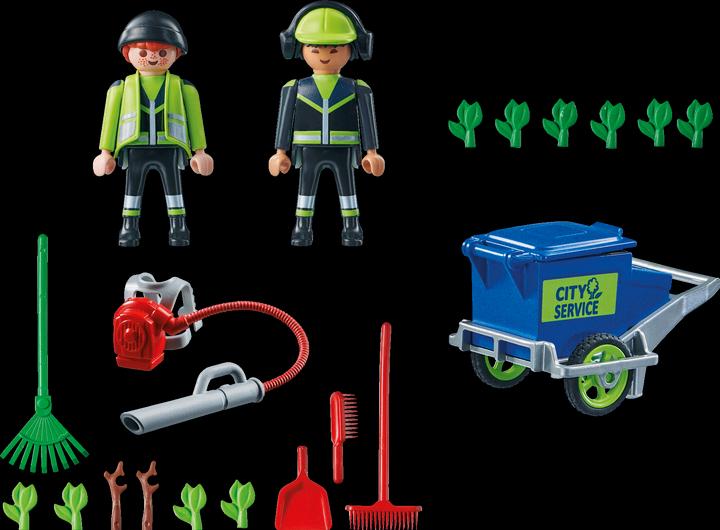 Image du produit Playmobil Stadtreinigung mit E-Fahrzeug (71434, Playmobil City Action)
