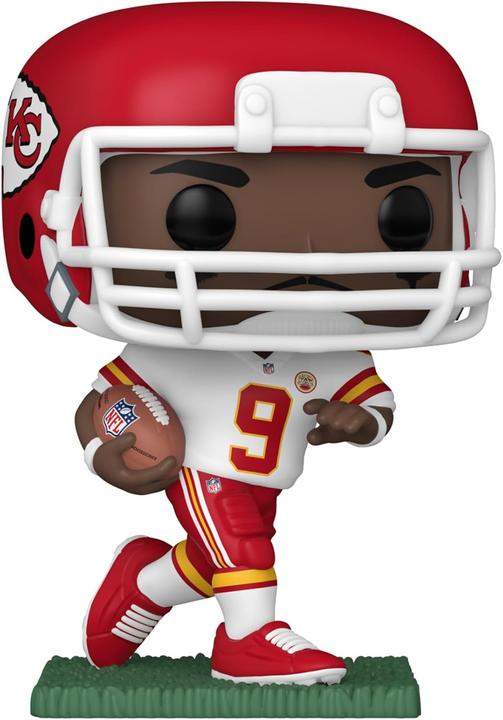 Actual product image Funko NFL-POP! Sports Vinyl Figure Chiefs - JuJu Smith-Schuster (Away) 9 cm