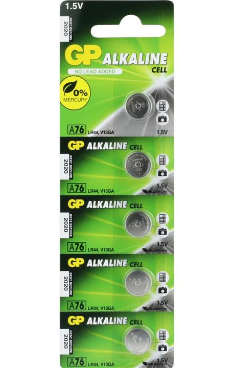 Actual product image GP Batteries Alkaline (10 pcs., LR44, 105 mAh)