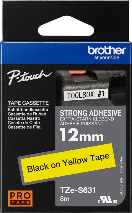 Image du produit Brother Tze-S631 (1.20 cm, Gris)