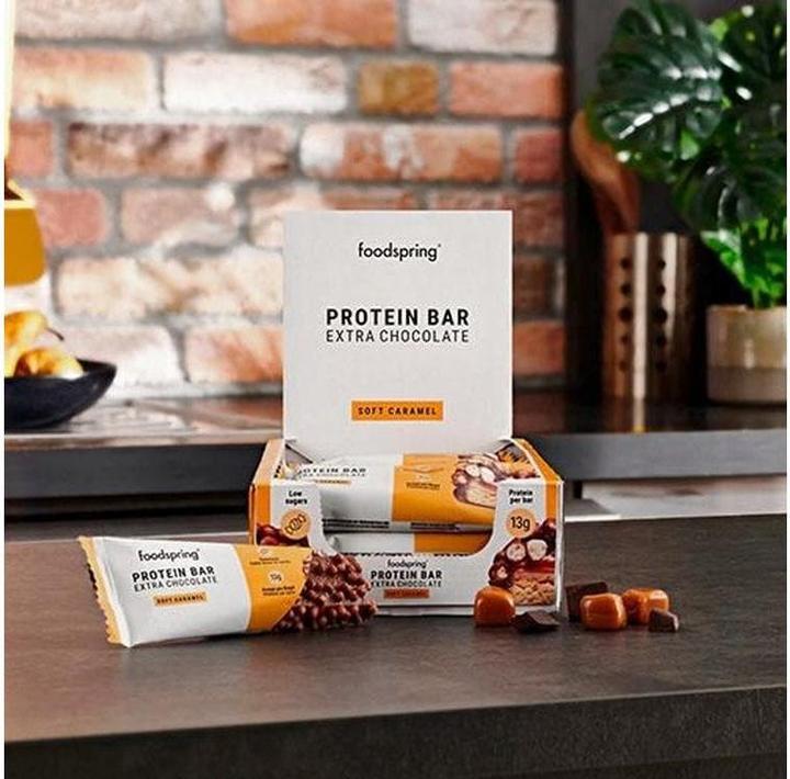 Produktbild Foodspring Protein Bar Extra Chocolate (Caramel, 1 Stk., 540 g)