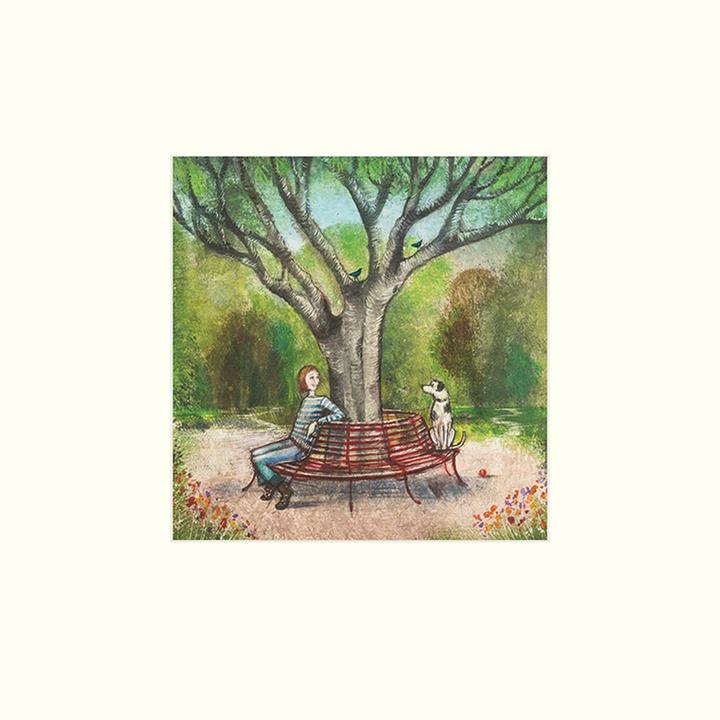 Actual product image Universal Textiles Canvas Print A Roundabout Conversation (30 x 30 cm)