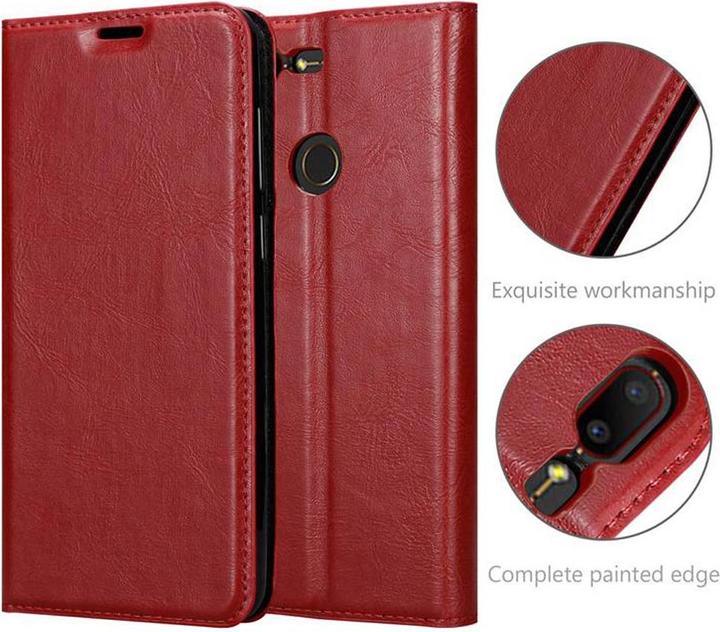 Actual product image Cadorabo Book Invisible Magnet Cover (ZTE Nubia N3)