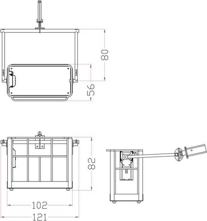 Actual product image JXmodel Metal personnel basket for loading crane