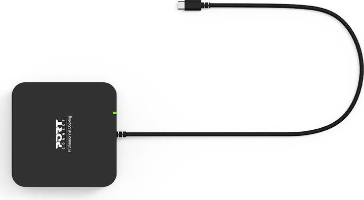Actual product image Port Designs Docking Type C Travel 2 X (USB-C, 2 Ports)