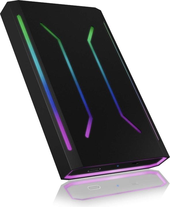 Actual product image Icy Box Illuminated enclosure for 2.5" SATA SSD (2.5")