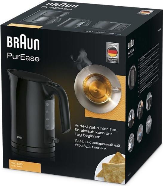 Produktbild Braun WK 3000 BK PurEase (1 l, EU-Stecker)