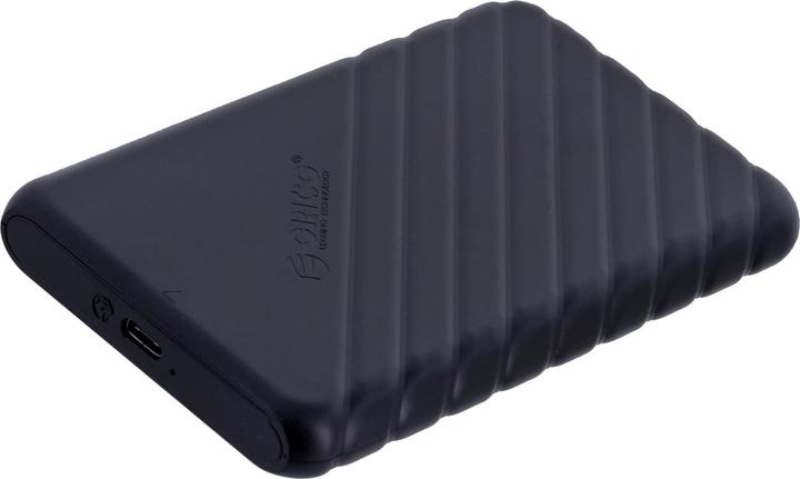 Actual product image Orico 2.5' HDD / SSD Enclosure, 6 Gbps, USB-C 3.1 Gen1 (Black) (2.5")