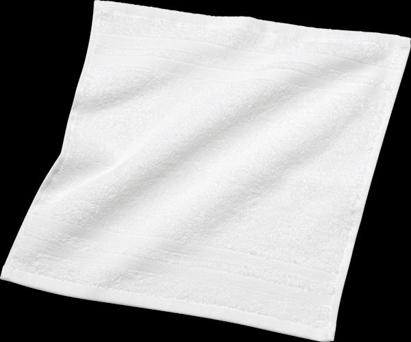 dm ebelin Handtuch aus Frottee weiss 100 % Bio-Baumwolle GOTS-zertifiziert (30 x 30 cm)
