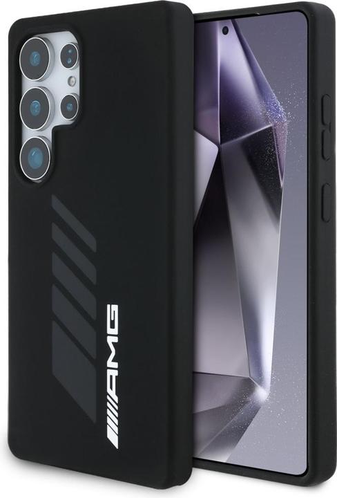 Immagine prodotto Mercedes AMG Oversize Rhombs MagSafe Case for Samsung Galaxy S25 Ultra - Black (Samsung Galaxy S25 Ultra)