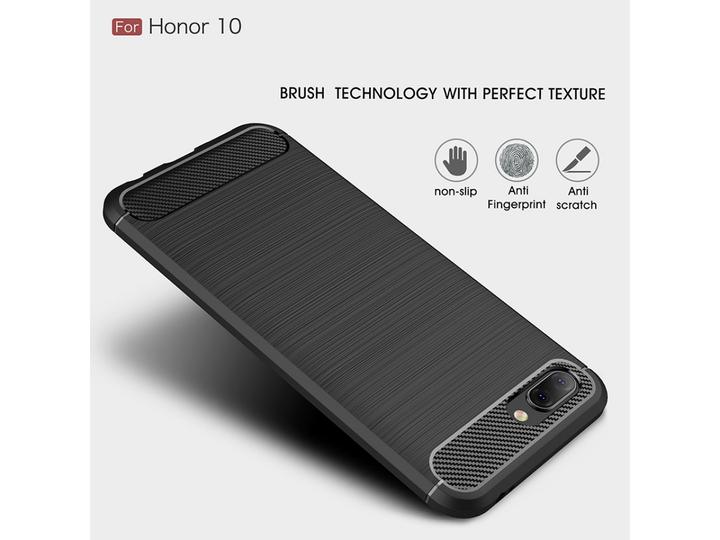 Image du produit Screenguard Housse Honor 10 Carbon Brushed Soft TPU (Honor 10)