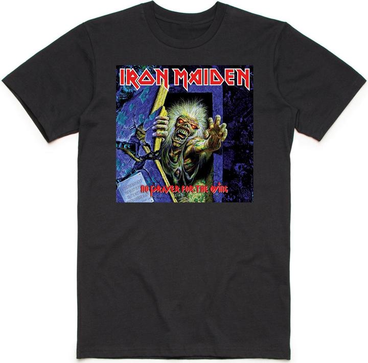 Actual product image Music Brand Unisex Adult No Prayer for the Dying T-Shirt (M)