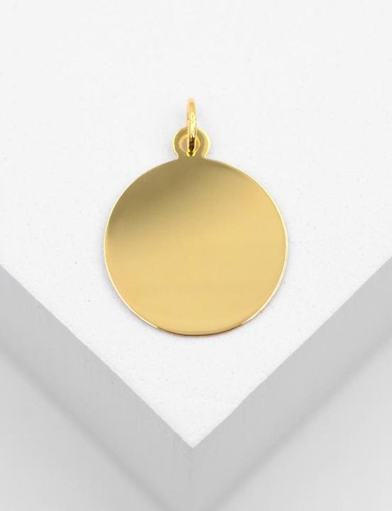 Produktbild Muau Gravurplatte (Gelbgold 750)