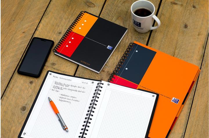 Actual product image Oxford Meetingbook (A5+, Checked, Soft cover)