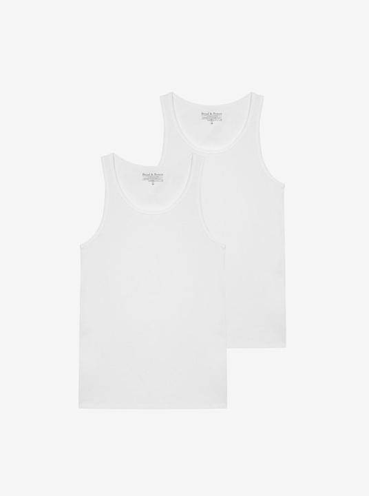 Image du produit Bread & Boxers 2-Pack Tank Ribbed - Coton biologique (L)