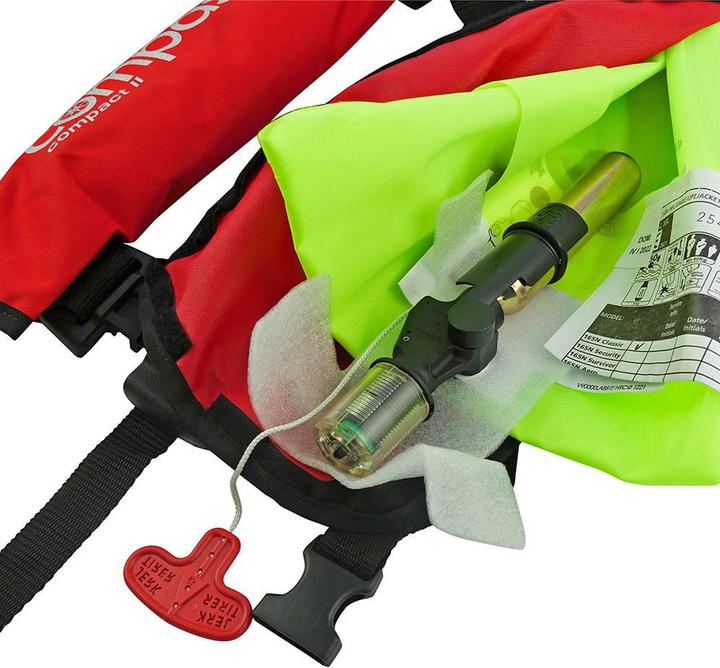 Image du produit Compass Gilet de sauvetage "Compact II" 150N avec 16 l de flottabilité (Taille unique)