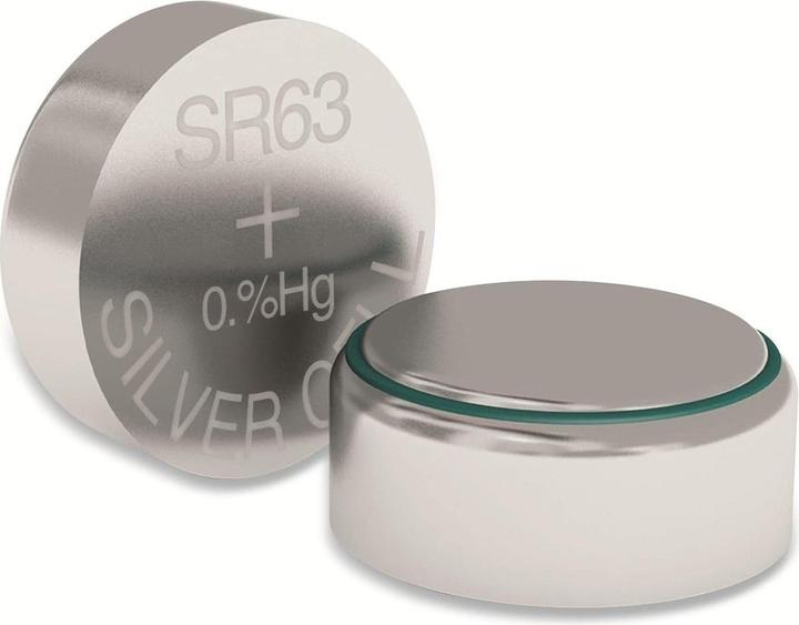 Produktbild Camelion Silberoxid Knopfzelle SR63 /SG0, 1,55 Volt - 5 Stück (5 Stk., SR63, 10 mAh)