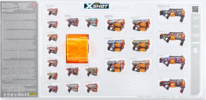 Actual product image Shot Skins Last Stand Faze with 16 Darts