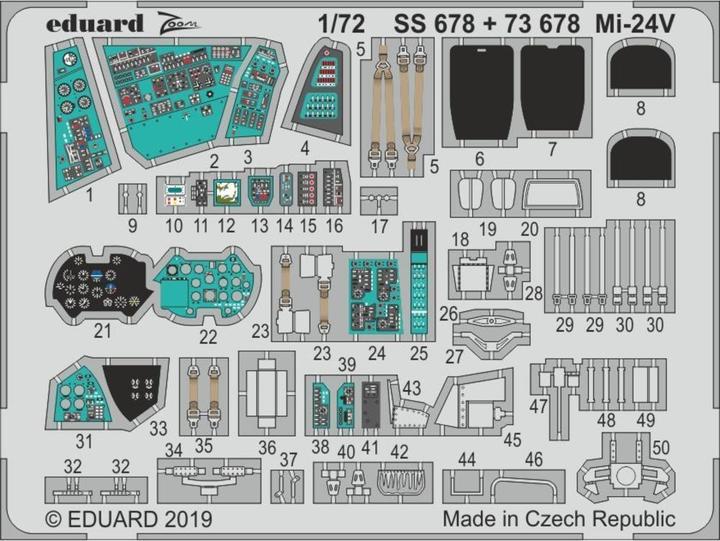 Image du produit Eduard Mi-24V pour Zvezda