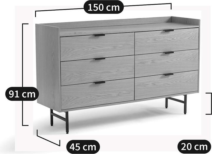 Image du produit La Redoute Interieurs Volga (150 x 45 x 91 cm)