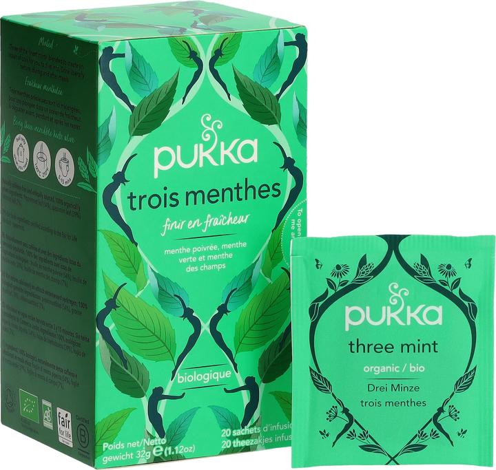 Produktbild Pukka Drei Minze Bio (73 g)