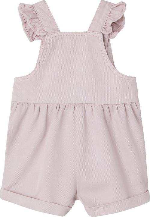 Produktbild Vertbaudet Kurze Baby Latzhose mit Volants, Lyocell/Baumwolle (74)