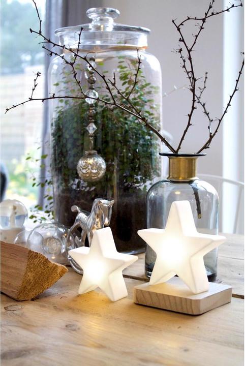 Immagine prodotto 8 seasons design Motif light LED Shining Star Micro XS 9 cm, bianco (110 lm)