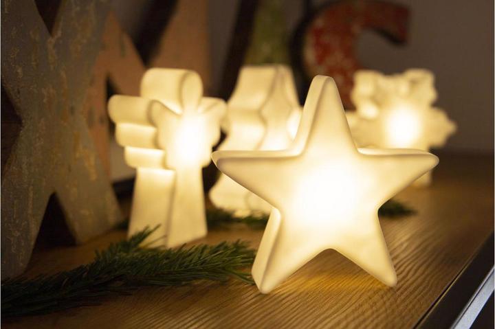 Immagine prodotto 8 seasons design Motif light LED Shining Star Micro XS 9 cm, bianco (110 lm)