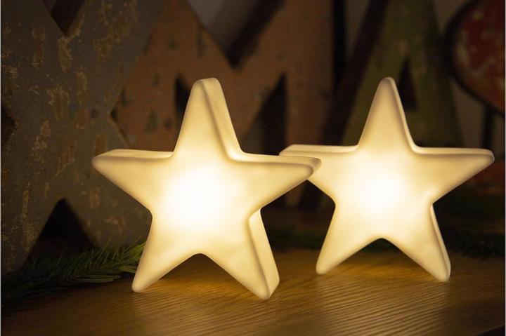 Immagine prodotto 8 seasons design Motif light LED Shining Star Micro XS 9 cm, bianco (110 lm)