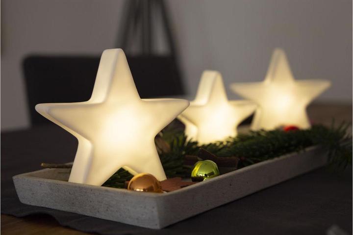 Immagine prodotto 8 seasons design Motif light LED Shining Star Micro XS 9 cm, bianco (110 lm)