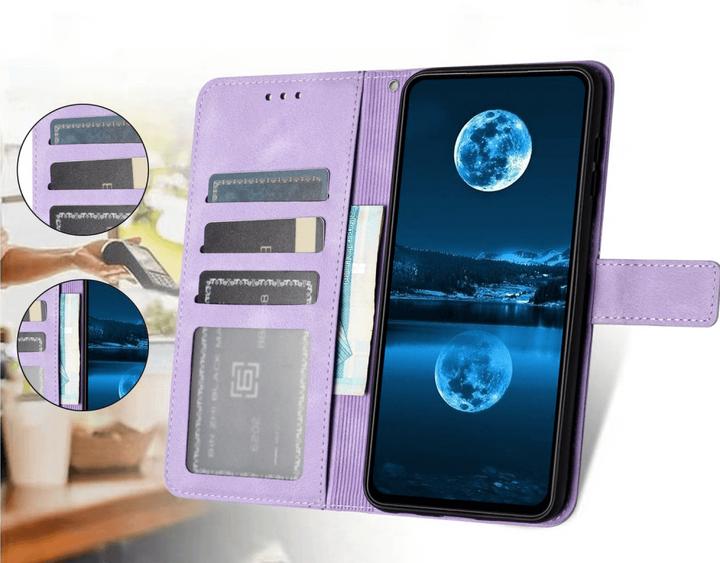 Produktbild Cover-Discount Galaxy A55 – Wildleder Look Etui im Vintage Design (Samsung Galaxy A55)