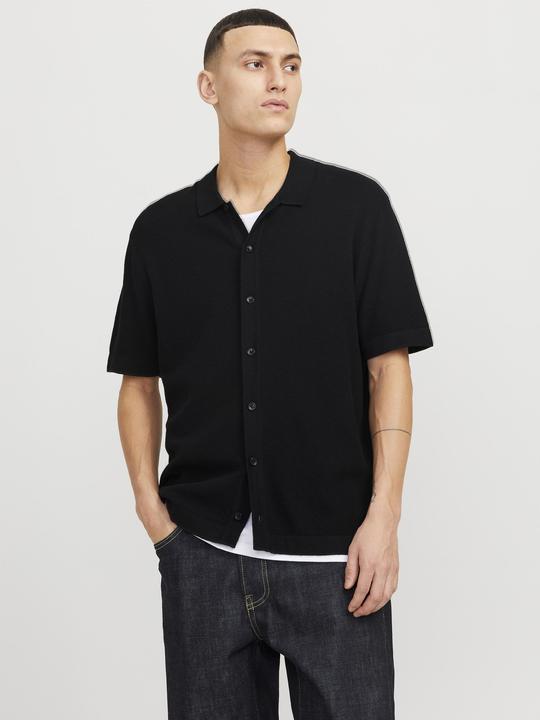 Produktbild Jack & Jones Jjeemil Knit Structure Shirt Ss Sn (L)