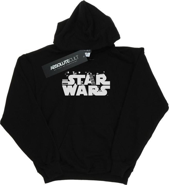 Produktbild Star Wars Minimalist Logo Kapuzenpullover (M)