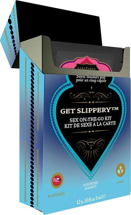 Actual product image Kama Sutra Sex To Go Kits Get Slippery (3 ml)