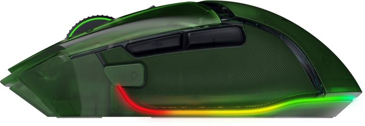 Produktbild Razer Basilisk V3 Pro 35K - Phantom Green Ed. (Kabellos, Kabelgebunden)
