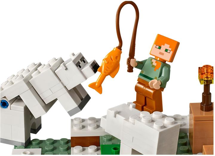 Actual product image LEGO Minecraft ice igloo (21142, LEGO Minecraft)