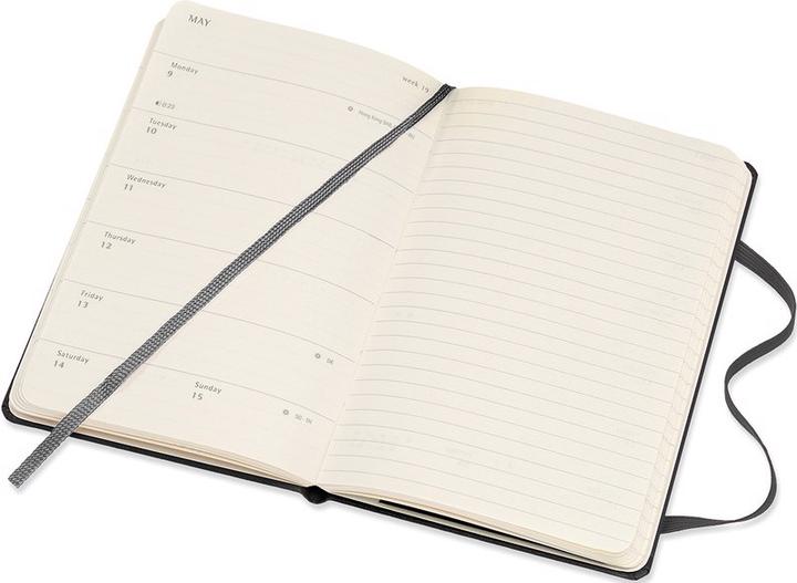 Actual product image Moleskine Pocket Agenda (A6, Hardcover, German)