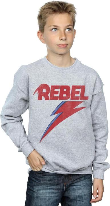 Produktbild David Bowie Distressed Rebel Sweatshirt Jungen (116)