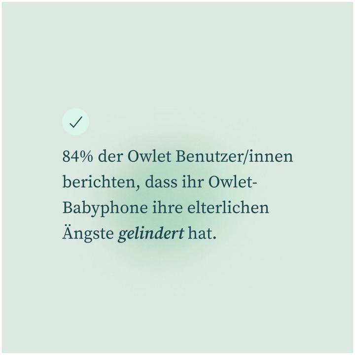 Nährwerte und Zutaten Owlet Dream Sock (Babyphone Audio, 50 m)
