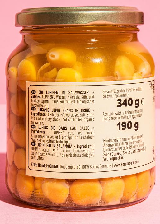 Image du produit KoRo Lupins bio à l'eau salée (1140 g)