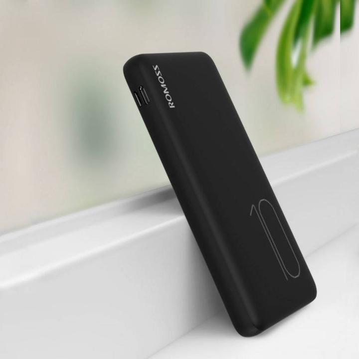 Actual product image Romoss bank (additional battery) 10 (10000 mAh, 10 W, 37 Wh)